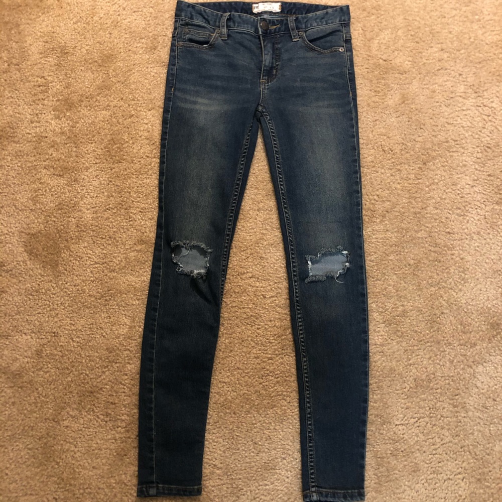 Free People skinny jeans